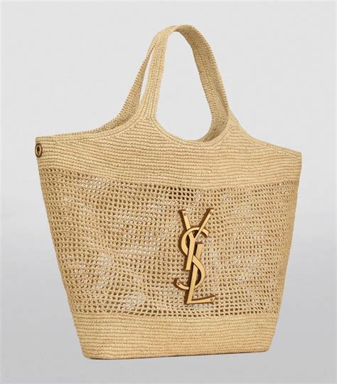 saint laurent raffia bags for women|saint laurent shopping leather tote.